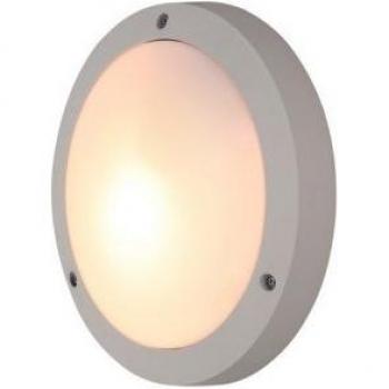 Aplique de jardín Daru 1 luz E27, blanco arena, IP54
