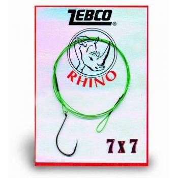 Zebco Rhino - Sedal de acero inoxidable