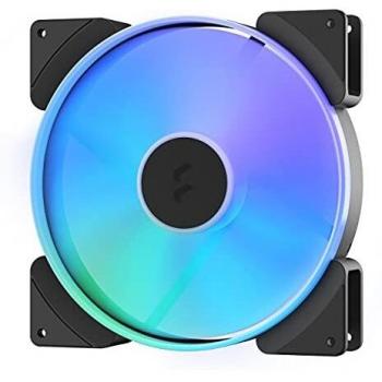 Fractal Design Prisma AL-18 PWM 2-Pack 180mm Case Fans with ARGB (Addressable RGB) Black/White