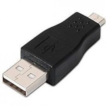 NanoCable 10.02.0005 - Adaptador USB 2.0 a micro USB, tipo A/M-Micro B/M, macho-macho, negro