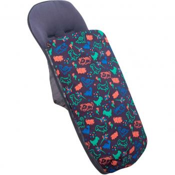 Saco de algodón impermeable Jyoko para silla de paseo compatible con Baby Jogger City Mini, City Mini Zip, City Mini Tour y Joolz Happy Dino