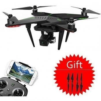 XIRO Zero Xplorer (V Version) 5.8G RC Drone Explorer Quadcopter RTF GPS UAV Auto-return 360°shooting FPV Transmission with 14MP HD Camera and 3-axis Gimbal+ With Extra 4PCS Propellers