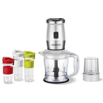 Batidora Smoothie Multifuncional Concept SM3391 700W con Picadora y Botellas de 570ml + 400ml