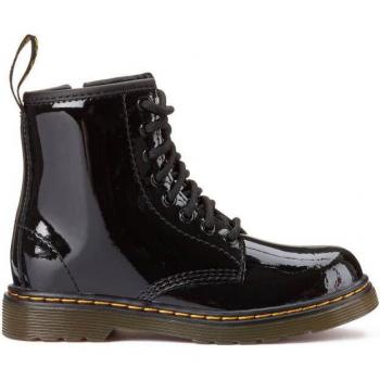 Dr. Martens Juniors 1460 Delaney Patent Leather Boots (Black) - Size: I11