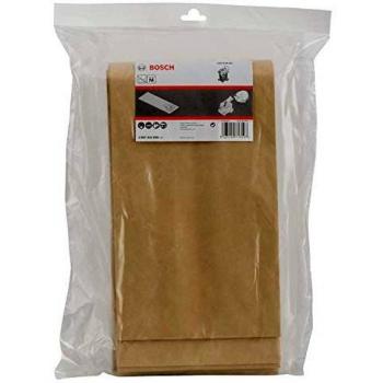 Bosch Bolsa de Filtros de Papel para Aspiradora de Polvo GAS 55 - Paquete de 5 Unidades