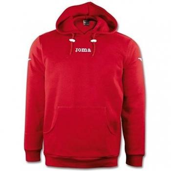 Joma Atenas - Sudadera con capucha para niños de 10 años, color rojo