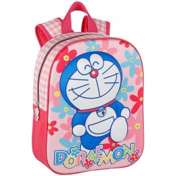 Mochila Luces 3D Doraemon 32cm