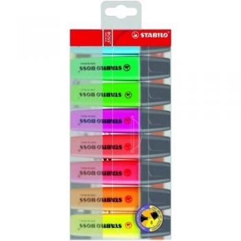 Set de 8 Rotuladores Fluorescentes Stabilo Boss, Modelo 70