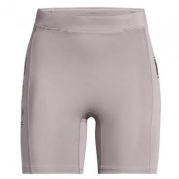 Under Armour Mallas Cortas de Running Run Anywhere para Mujer, Color Tetra Gray/Black, Talla XS, Diseño ligero y transpirable, Ideal para correr y actividades deportivas