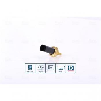NISSENS Sensor de temperatura del refrigerante 207001, unidad de envío, para medir la temperatura del líquido refrigerante en vehículos