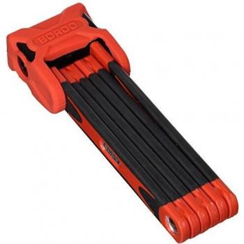 Abus Bordo 6000 SH Candado, Unisex, Rojo, 90 cm