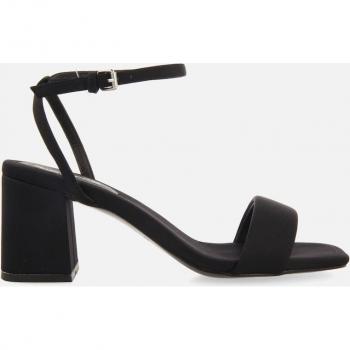 Sandalias de tacón para mujer con detalle de pala acolchada y cierre ajustable