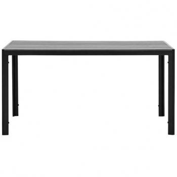 Mesa Aluminio Polipropileno Eden 165 X 100 Cm Blanco Lino Grosfillex