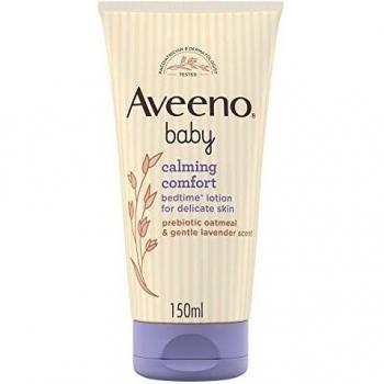 Loción Corporal Calmante para Bebés Aveeno - 150 ml, Ideal para un Sueño Tranquilo