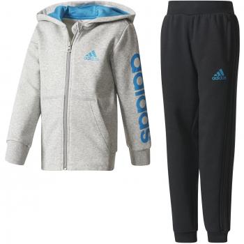 adidas Lk Hojo Ts Chándal, Niños, Gris