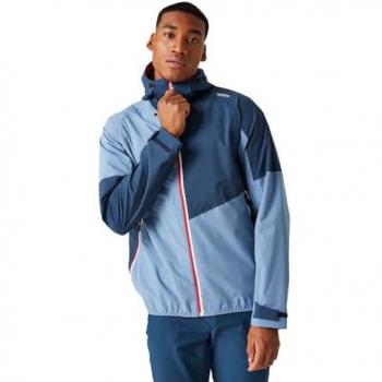 Chaqueta Impermeable Regatta Deserto II para Hombre Azul Coronet/Moonlight Denim (XXL)