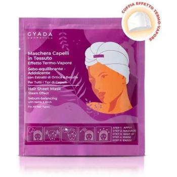 Mascarilla Capilar Equilibrante Gyada - 60 ml, Efecto Termo-Vapor, Sebo-Equilibrante y Acondicionador