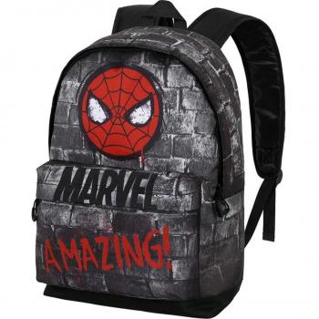 Mochila Karactermania HS Fan 2.0 Spiderman Amazing Marvel 41x30x18cm Multicolor Material Escolar
