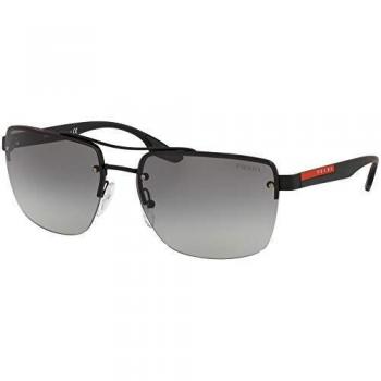 Prada LINEA ROSSA 0PS 60US Gafas de Sol, Black Rubber, 62 para Hombre