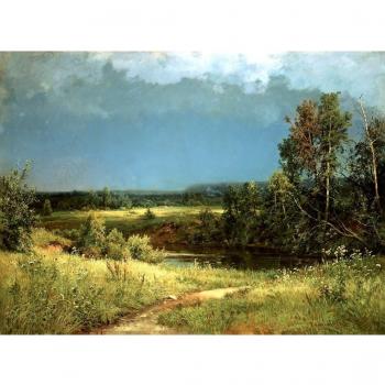 Gathering Storm by Ivan I.I. Shishkin. 100% pintado a mano óleo sobre lienzo. Reproducción de alta calidad. Envío gratuito