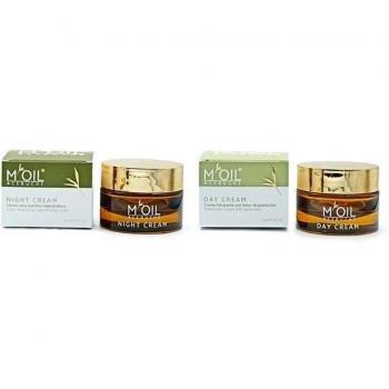 PACK DAY & NIGHT DUO BASIC CREMAS FACIALES CON NECESER M'OIL ACEBUCHE