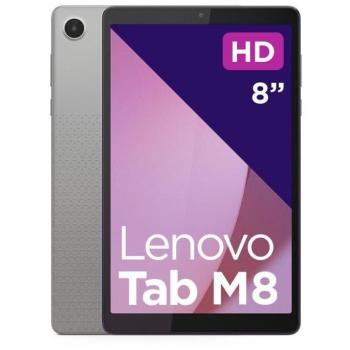 Lenovo Tab M8 (4th Gen) 8 HD IPS 350nits MediaTek Helio A22 Anti-Fingerprint Touch IMG PowerVR 3GB RAM 32GB Storage 5100mAh Battery Android Arctic Grey