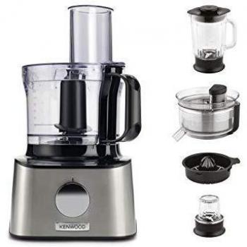 Kenwood Fdm307 Procesador de Alimentos, Negro/Plateado