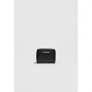 Stradivarius Black Rectangular Wallet OS