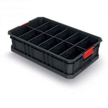 Caja de herramientas modular KISTENBERG 520x327x125 con separadores y sistema modular