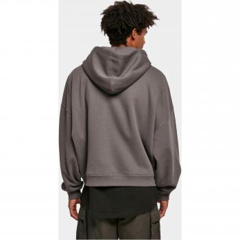 Urban Classics Organic 90's Zip Hoodie - Darkshadow Grey, Men's Sweat Jacket