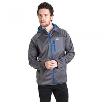 Chaqueta Softshell Dayton Trespass para Hombre XXS Gris/Negro