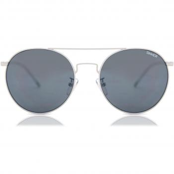 Sinner Tide SISU-857 Silver Men's Sunglasses Size 50