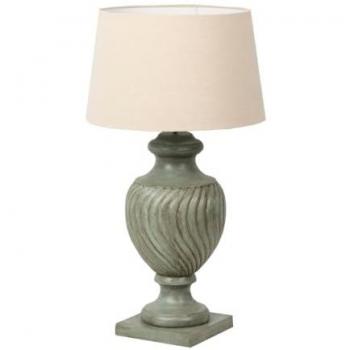 Lámpara Sobremesa Madera Bundi 84x94x104 Cm - Natural Envejecido / Marrón Claro - Ilumina Cualquier Espacio