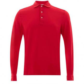 Gran Sasso Fuchsia Cotton Polo Shirt - IT50 | L