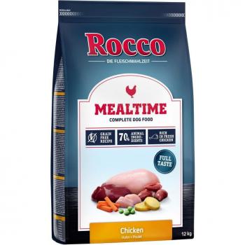 Rocco Mealtime Chicken Dry Dog Food - 2 x 12 kg Pack