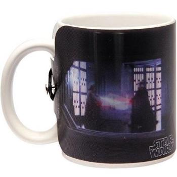 Star Wars Taza con sable láser 3D Duel Motion