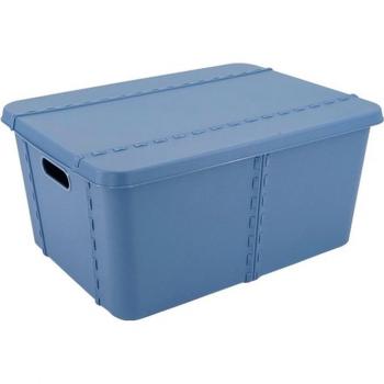 Caja de almacenaje Life story con tapa small 15l violeta