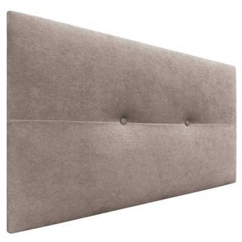 Cabecero Tapizado AQUALINE Pro de Tela Tierra 95x50cm para Camas de 70/80/90 cm