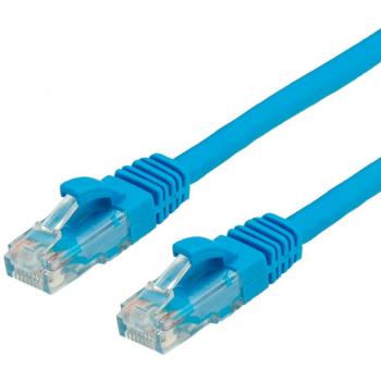 Cable de red UTP Cat 6A, no apantallado, azul, 7 m