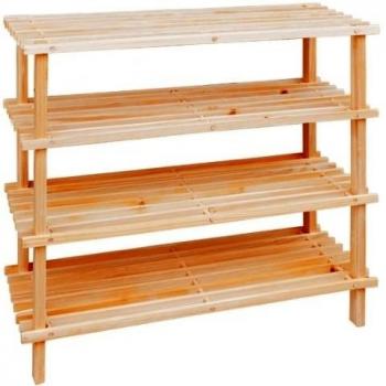 Premier Housewares - Zapatero de tablones de madera