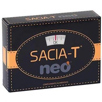 NEO | Sacia-T 42 Gummies Caramelos - 42 Unidades 210 gr | Contribuye a tener Menos Apetito y Reducir la Ingesta Calórica | Sin Gluten ni derivados Lácteos | Se Recomienda Consumir 2 Gummies al día