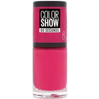 Esmalte de Uñas Maybelline Color Show 6 Bubblicious - Rosa, Secado Rápido 60 Segundos, Brillo Excepcional