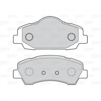 Juego de 4 pastillas de freno VALEO 302155 para PEUGEOT: 308, Boxer, 301 & CITROËN: C4 Cactus, C-Elysée, Jumper, Relay & OPEL