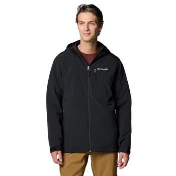 Columbia Gate Racer II Men's Black Softshell Jacket for Outdoor Activities