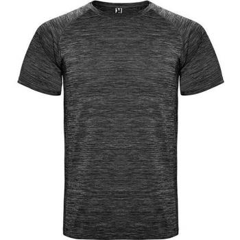 Camiseta Técnica Roly Austin para Niño Manga Corta Space Dye Estilo Raglán