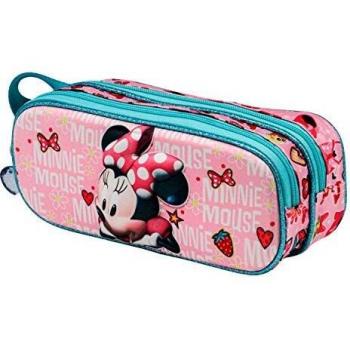 Portatodo 3D Minnie Mouse Junior - Rosa
