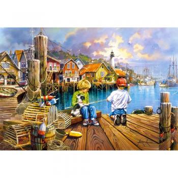 Rompecabezas Castorland At the Dock - 1000 piezas