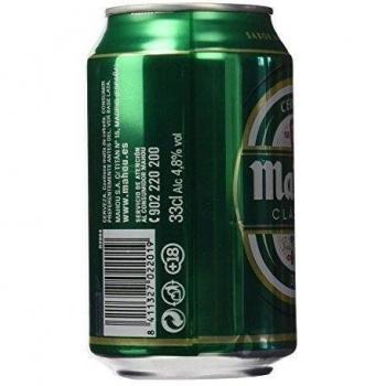 Cerveza Mahou Clásica en Lata de 33cl