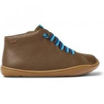 Camper Peu Cami Kids Botines de Piel Marrón