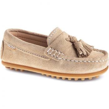 Mocasines Niño Pablosky de Piel Beige 128136
